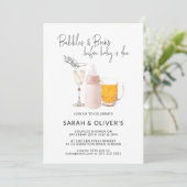 Bubels en borsten voor Baby roze stelletjes Kaart (Staand voorkant)