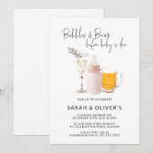 Bubels en borsten voor Baby roze stelletjes Kaart (Voorkant / Achterkant)