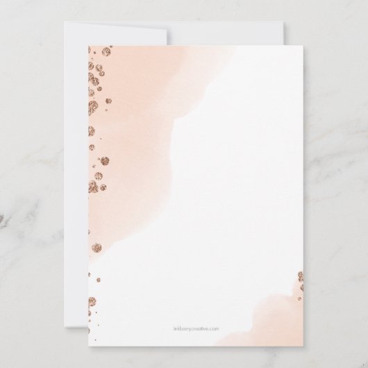 Bubels en borsten voor de douche van mij kaart (Achterkant)