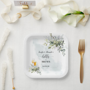 Bubels en brouwerijen papieren bordje