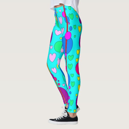 Bubels en harten leggings (Links)