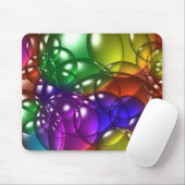 Bubels gekleurd muismat (Met muis)