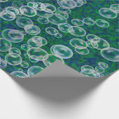 Bubels in het water cadeaupapier (Hoek)