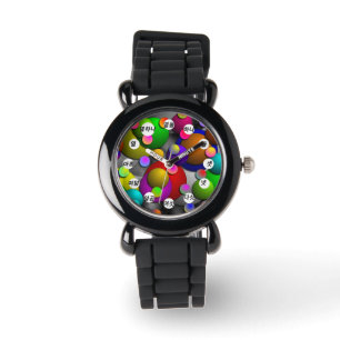 Bubels (Koreaans gezicht) van Kenneth Yoncich Horloge