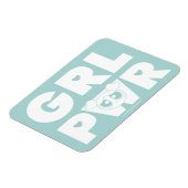 Bubels: Meisjeskracht Magneet (Linkerzijde)