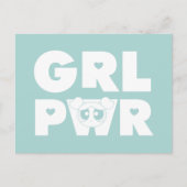 Bubels: Meisjeskracht Uitnodiging Briefkaart (Voorkant)