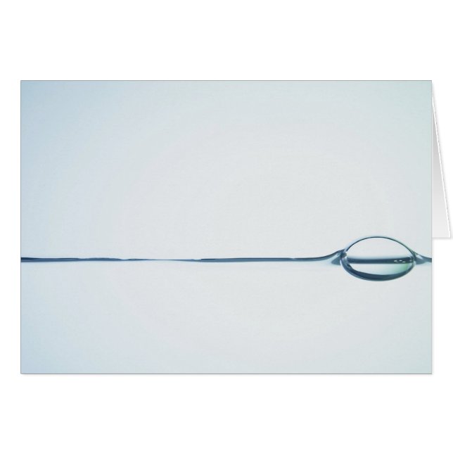 Bubels op het wateroppervlak (Voorkant Horizontaal)