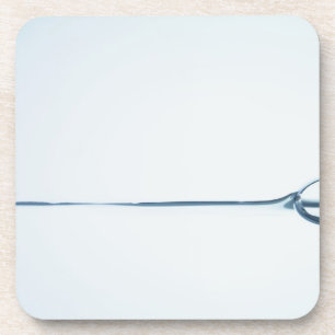 Bubels op het wateroppervlak bier onderzetter