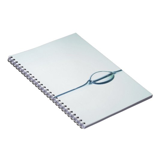 Bubels op het wateroppervlak notitieboek (Rechterzijde)