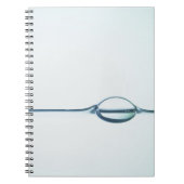 Bubels op het wateroppervlak notitieboek (Voorkant)