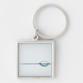Bubels op het wateroppervlak sleutelhanger (Voorkant)