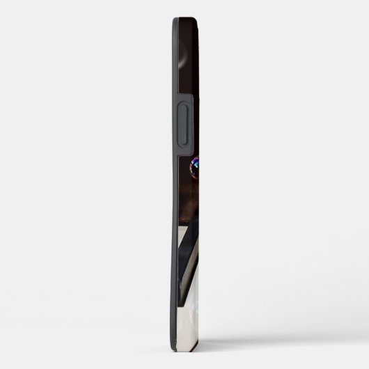 Bubels op Piano Hoesje-Mate iPhone Case (Achterkant / Rechts)