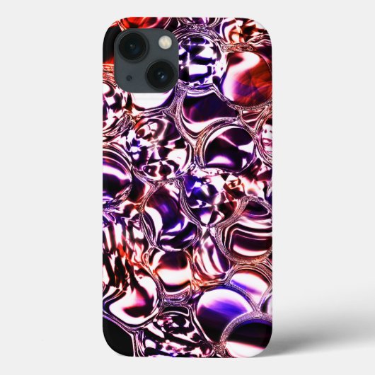 Bubels van gekleurd glas of edelstenen? Case-Mate iPhone case (Achterkant)