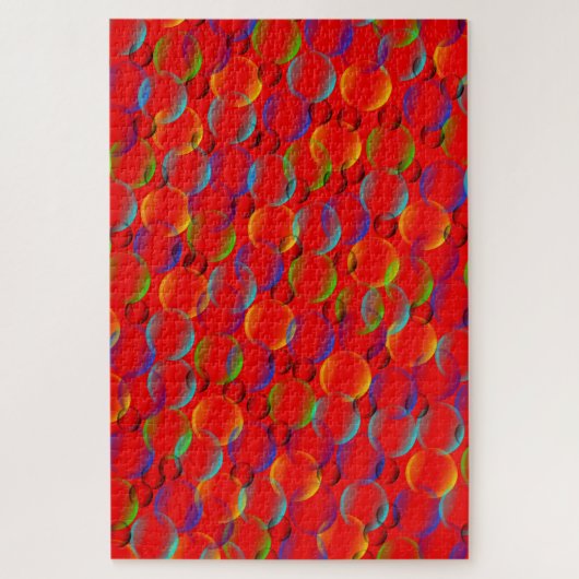 Bubels van kleur legpuzzel (Verticaal)