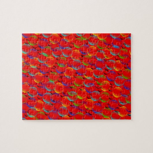 Bubels van kleur legpuzzel (Horizontaal)