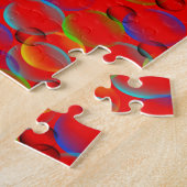 Bubels van kleur legpuzzel (Zijkant)
