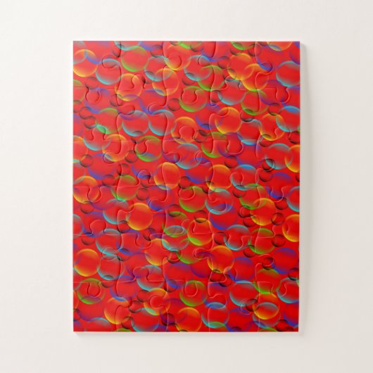Bubels van kleur legpuzzel (Verticaal)