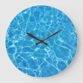 Bubelwater reflecteert textuur Grote klok (Voorkant)