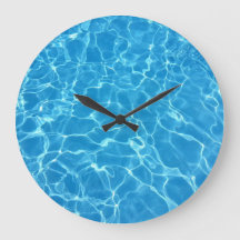 Bubelwater reflecteert textuur Grote klok