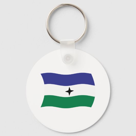 Bubi Nationalist Flag Sleutelhanger (Voorkant)