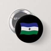 Bubi-nationalistische vlag knop ronde button 5,7 cm (Voorkant /achterkant)