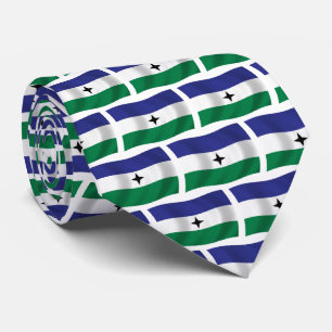 Bubi-nationalistische vlag stropdas