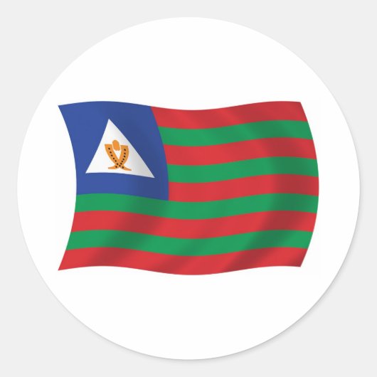Bubi Stam Vlag Sticker (Voorkant)