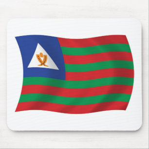 Bubi Tribal Flag Mousepad Muismat