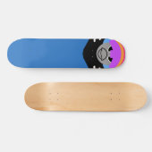 Bubla-Chan Clupkitz Samurai Geisha Skateboard (Horizontaal)