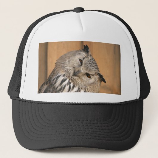 Bubo bubo sibiricus trucker pet (Voorkant)