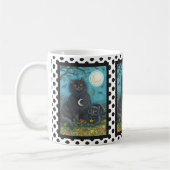 BUBO EN PYEWACKET BLACK CAT HALLOEEN MOK Stippen (Links)