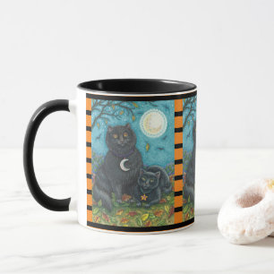 BUBO EN PYEWACKET, ZWARTE CAT-HALLOEEN COMBO-MOK MOK