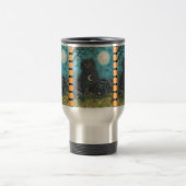 BUBO EN PYEWACKET, ZWARTE MOK VAN DE COMMUTER VAN  (Center)