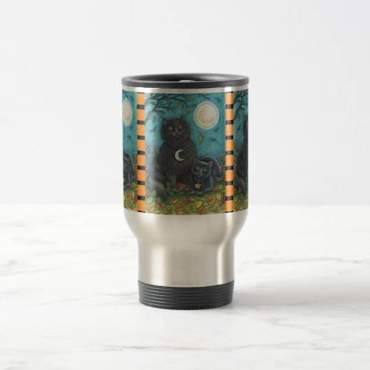 BUBO EN PYEWACKET, ZWARTE MOK VAN DE COMMUTER VAN  (Center)