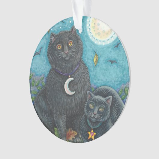 BUBO EN PYEWACKET, ZWARTE VATTEN ORNAMENT RAND (voorkant)