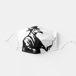 Bubonic Plague 17e-eeuwse Beak Doctor Stoffen Mondkapje