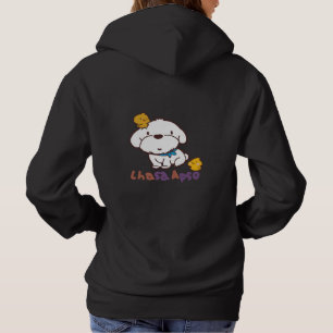 bubu and guagua (Lhasa apso en kleine kip) Hoodie