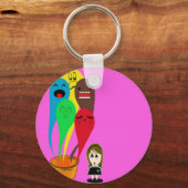 BUBU CHAIN SLEUTELHANGER (Voorkant)