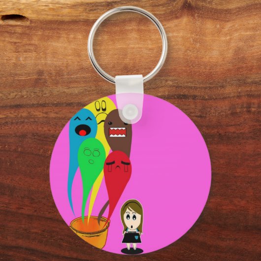 BUBU CHAIN SLEUTELHANGER (Voorkant)