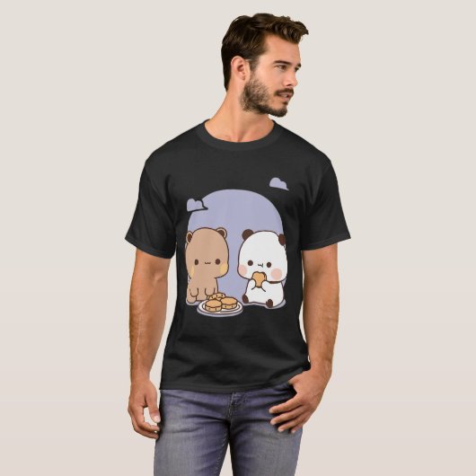 Bubu Dudu Eetkoekjes, Schattige Bubu Dudu T-shirt (Voorkant volledig)
