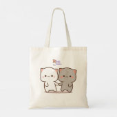 Bubu Dudu houdt handen vast Tote Bag (Achterkant)