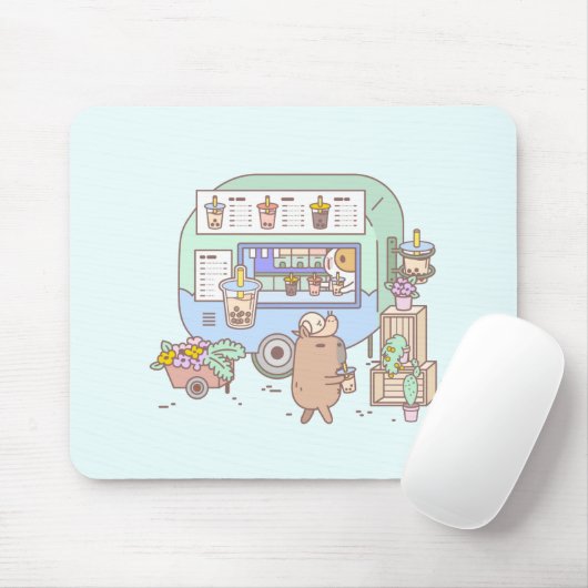 Bubu en Moonch, Guinee-Bissause Tea Vendor Muismat (Met muis)