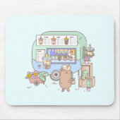 Bubu en Moonch, Guinee-Bissause Tea Vendor Muismat (Voorkant)