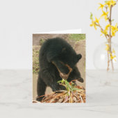 Bubu Notecard PB1 Kaart (Gele Bloem)