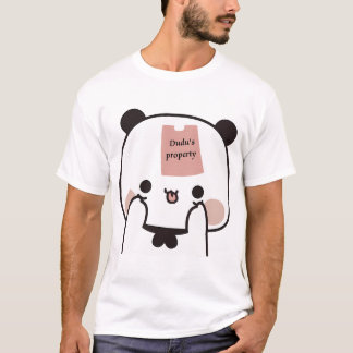 Bubu Panda is Dudu Brownie Bear’S Eigenschap â T-shirt