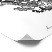 Bubu Pawprint Poster (Hoek)