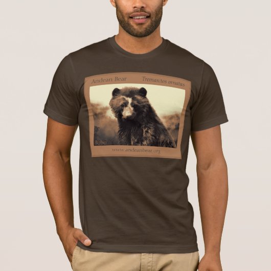 Bubu Portrait - Sepia T-shirt (Voorkant)