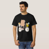 Bubu the Guinea Pig Biking T-shirt (Voorkant volledig)