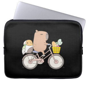 Bubu the Guinee Pig Biking Laptop Sleeve