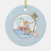 Bubu the Guinee varken, een pot avontuur Keramisch Ornament (Voorkant)